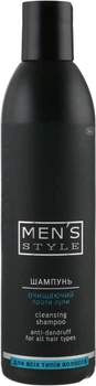 Шампунь очищающий против перхоти для всех типов волос Profi Style Men's Style 250 мл