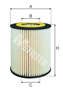 Фільтр масляний Volvo XC60/XC90/V70 3.0/3.2i 06- MFilter (TE4032)