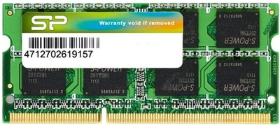 Оперативная память Silicon Power SODIMM DDR3-1600 4096MB PC3-12800 (SP004GBSTU160N02)