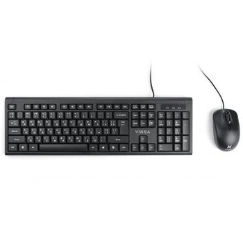 Комплект (Клавиатура Мышь) Vinga KBS806 black