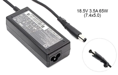 Блок питания для ноутбука HP 18.5v 3.5a 65w 7.4x5.0mm (+pin) (Как оригинал) 1 день гар. 4430926