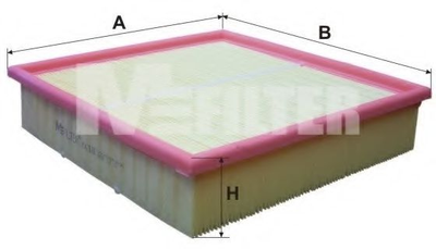 Фільтр повітряний Omega B 94-03 MFilter (K418)