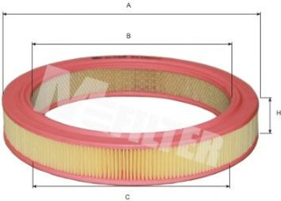 Фильтр воздушный Mazda 626 1.6/1.8/2.0 -92 MFilter (A110)