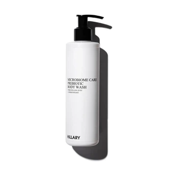 Крем-гель для душу з пребіотиками Hillary Microbiome Care Prebiotic Body Wash 250 мл 2314956421627