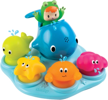 Набор для ванны Smoby Toys Cotoons Веселые животные на присосках (110608)