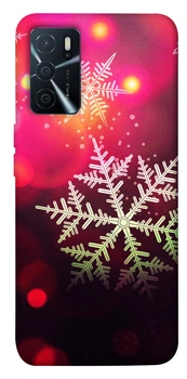 TPU чохол Demsky Снежинки для Oppo A16s / A16