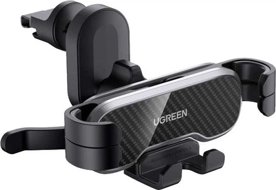 Автотримач UGREEN LP228 Gravity Drive Air Vent with Arc-Shaped Mounting Clip Black (80871)
