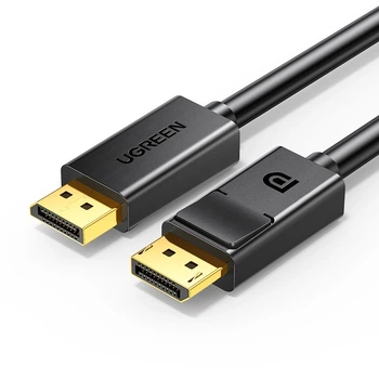 Кабель UGREEN DP102 DisplayPort to DisplayPort 1.2 4K@60Hz 1.5m Black (10245)