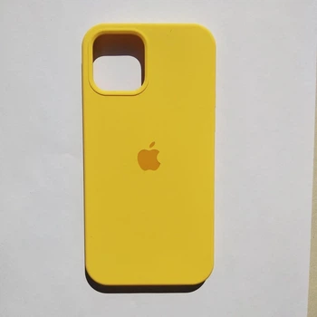 Чохол-накладка Silicone Case для Apple iPhone 12 iPhone 12 Pro Canary Yellow
