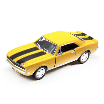 Дитяча модель машинки CHEVROLET CAMARO Z KT5341 W, інерційна Yellow