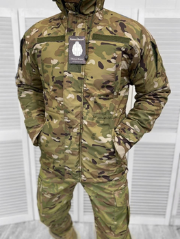 Тактична тепла зимова військова куртка - бушлат Single Sword, Камуфляж: Мультикам, Розмір: L