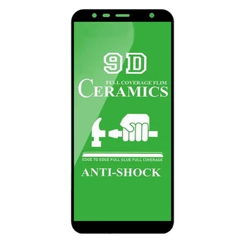Защитное стекло Ceramic Samsung J4+/J6+ 2018 Black