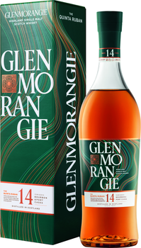 Віскі Glenmorangie Quinta Ruban 14 років витримки 0.7 л 46% в подарунковій упаковці (5010494951813)