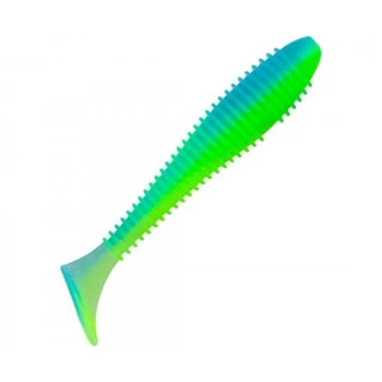 Силікон Keitech Swing Impact Fat 4.3 6 шт/уп Блакитний/салатовий (1013-1551.08.92)