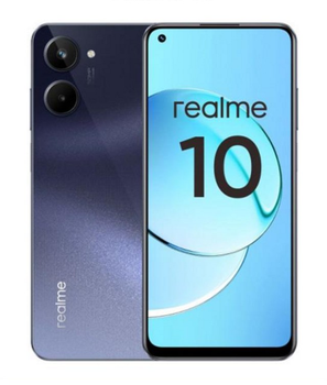 Смартфон Realme 10 RMX3630 8/256 Gb black Global Version, 6.4", Helio G99, 3G, 4G, NFC