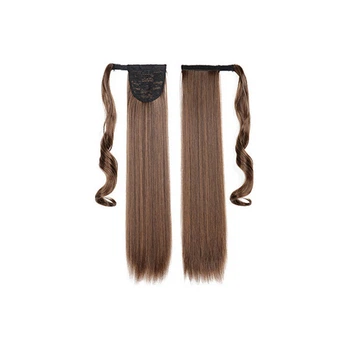Хвост шиньон XR Hair Коричневый 55 см XR-528