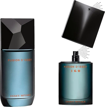 Zestaw męski Issey Miyake Fusion D'Issey Igo Woda toaletowa 80 ml + Miniatura Woda toaletowa 20 ml (3423222010492)
