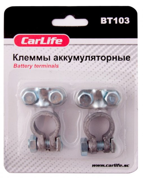 Клеми акумуляторні CARLIFE , свинець [ВТ103]
