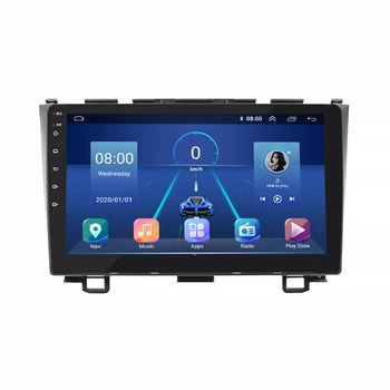 Штатная магнитола Lesko для Honda CR-V III Рестайлинг 2009-2012 экран 9" 2/32Gb/ 4G/ Wi-Fi Premium GPS Android