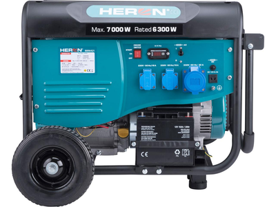 Бензиновий генератор Heron 8896421 6,8 кВ AVR стартер