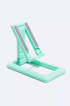 Настольная подставка держатель для телефона планшета Desktop Stand Braoket Бирюзовый