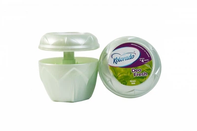 Освежитель воздуха Deo Fresh гелевый ЗЕЛЕНЫЙ ЧАЙ DF 10K