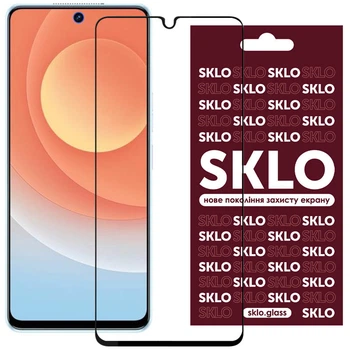 Стекло защитное SKLO.glass 3D для TECNO Pop 5 LTE Черный