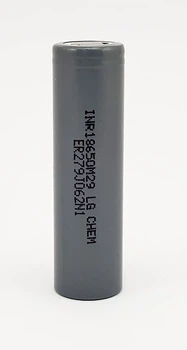 Акумулятор 18650 літій-іонний (Li-ion) LG INR18650M29 (LG M29), 2850mAh, 6A, 4.2/3.67/2.5V, сірий