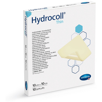 Гидроколлоидная повязка Hartmann Hydrocoll Thin 10 x 10 см (3049-9153)