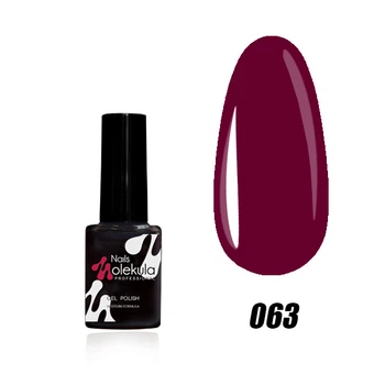 Гель-лак Gel Polish Molekula 6 ml 63 Вишневий, 8435689000669