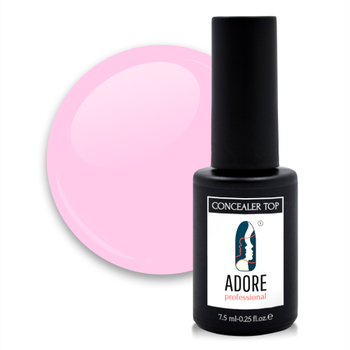 Закрепитель для гель-лака ADORE Concealer Top №02 Rose 7.5 мл