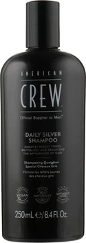 Шампунь для сивого волосся American Crew Daily Silver Shampoo 250 мл