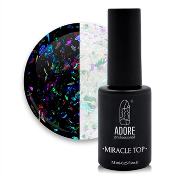 Закріплювач для гель-лаку ADORE Miracle Top №9 Blue Yuki 7,5 мл