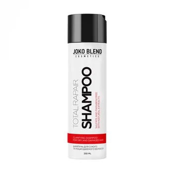 Шампунь безсульфатный для сухих и поврежденных волос Joko Blend Total Repair Shampoo 250 мл