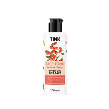 Тоник освежающий для лица Tink Face Tonic Ягоды Годжи-Витамин А 200 мл