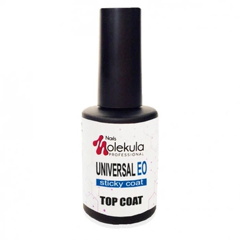 Закріплювач для гель-лаку Molekula Top Universal EO Sticky 12 мл