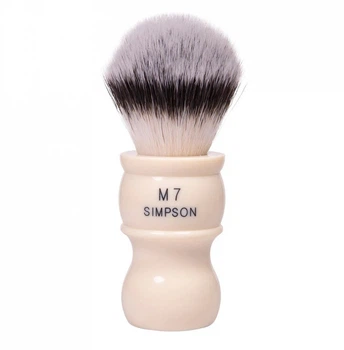 Помазок для гоління Simpson M7 Sovereign Grade Synthetic Fibre faux Ivory