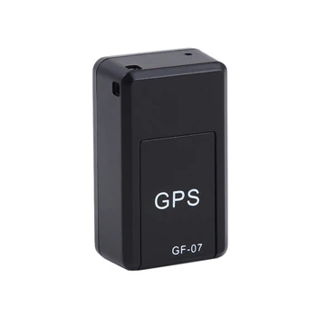 Трекер GSM/GPS GF-07 Mini із вбудованими магнітами для кріплення Чорний (10142)