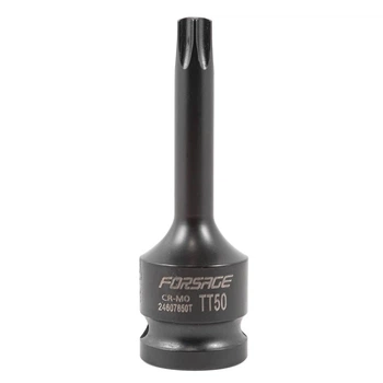 1/2" головка с насадкой Torx T50H с отверстием ударная Forsage F-24607850T