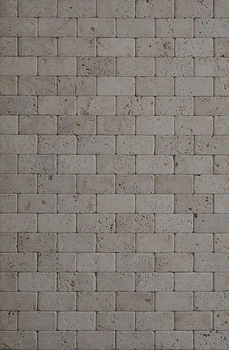 Травертин LIGHT TUMBLED 1 * 7.5 * 15 см