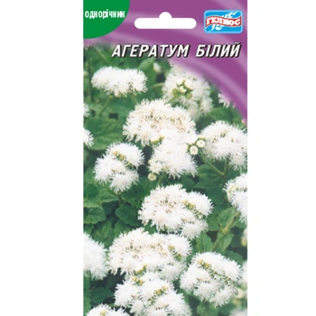 Агератум білий 0,1 г Геліос