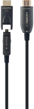 Кабель оптический Cablexpert (AOC) HDMI V.2.0, 4К (CCBP-HDMID-AOC-30M)