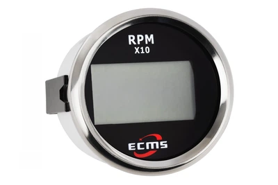 Тахометр со счетчиком моточасов для лодки ECMS PLT2-BS-240-33