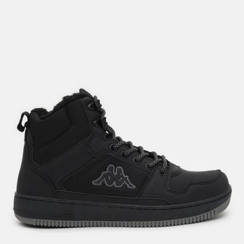 Женские зимние ботинки высокие Kappa Shab Fur Unisex 243046FUR-1111 37 23.1 см Черные (4066585087672)