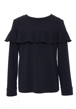 Джемпер для дівчинки SLY 501A/S/19 чорний 146
