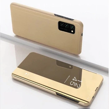 Чехол-книжка Mirror для Samsung A31 2020 / A315F Зеркальная Золотой Без Бренда