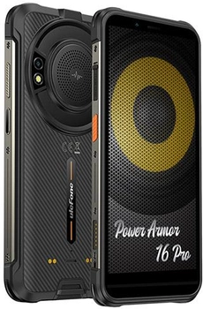 Мобильный телефон Ulefone Power Armor 16 Pro 4/64GB Black (6937748734833)