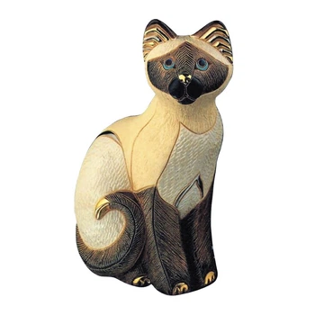 Фигурка De Rosa Rinconada Large Wildlife Кот Сиамский (лим.вып. 1000 шт) Dr435-20