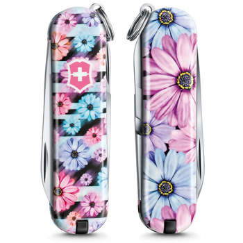 Складной нож Victorinox CLASSIC LE Dynamic Floral 0.6223.L2107