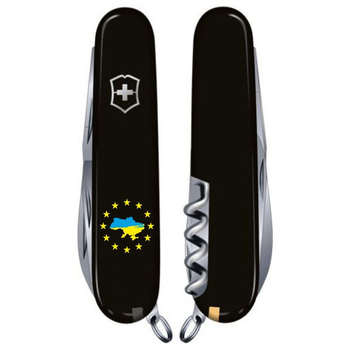 Складной нож Victorinox CLIMBER UKRAINE Карта Украины в ЕС 1.3703.3_T1150u